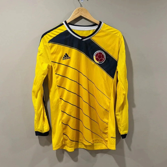 Colombia 2014 Home Football Soccer Jersey - Picture 1 of 9